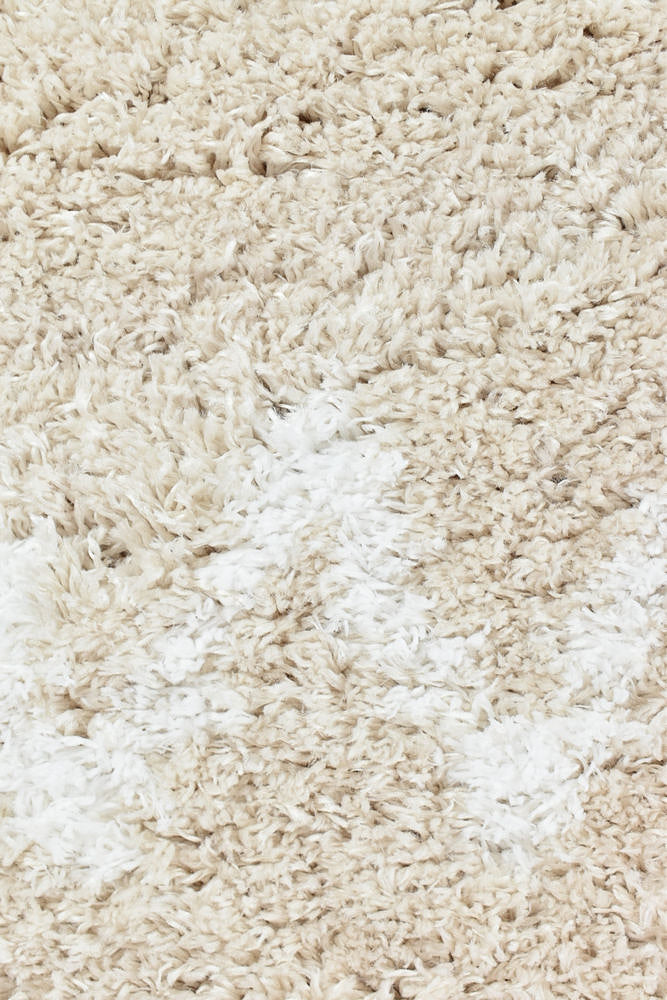 Mascot Shaggy Beige Rug 8746A