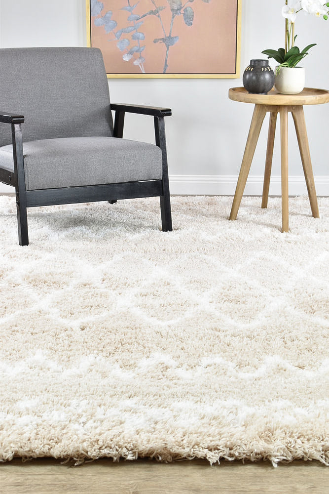 Mascot Shaggy Beige Rug 8746A