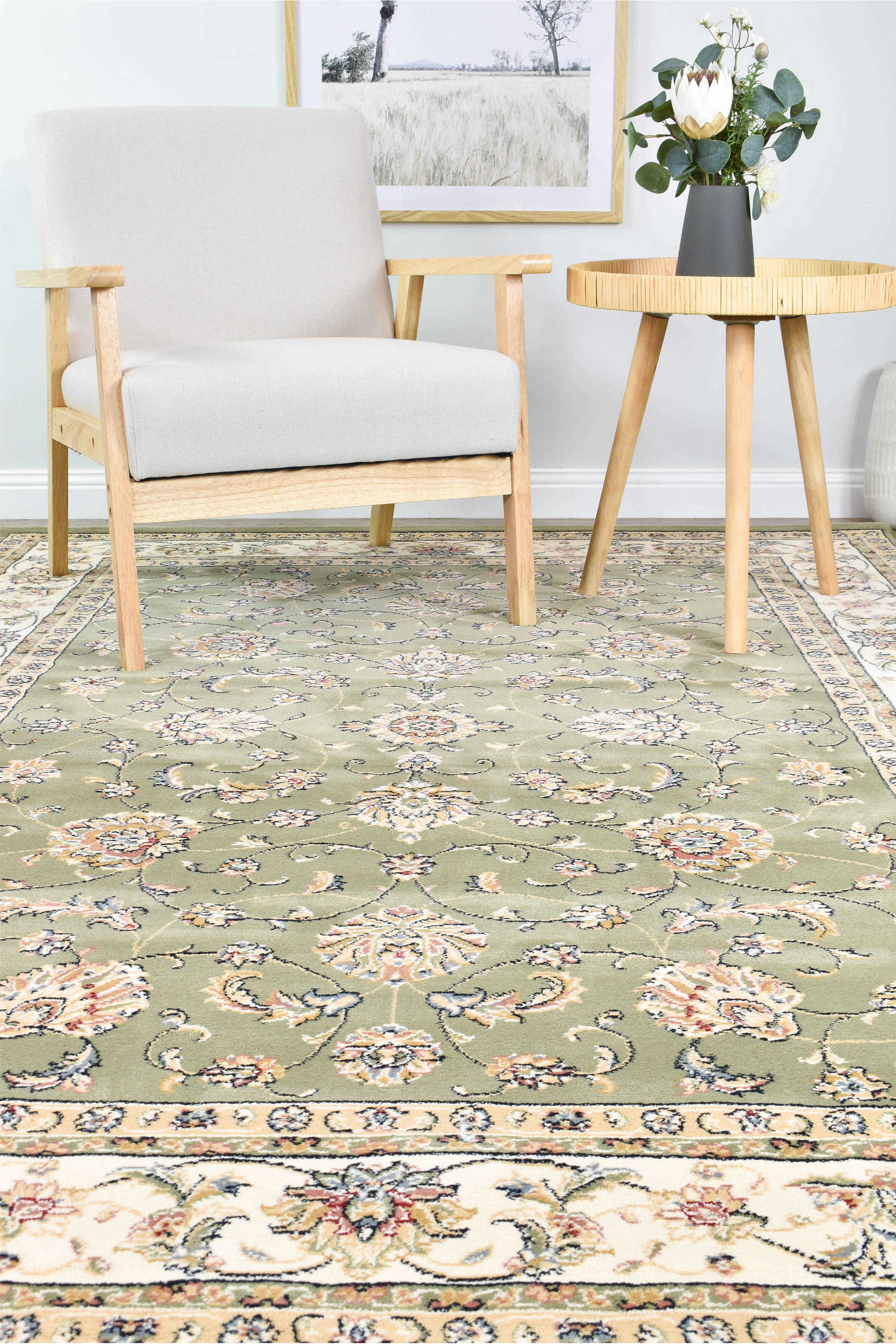 Michelangelo Green Rug 55368 4464