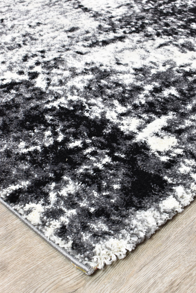 Millard 651 Black White Rug
