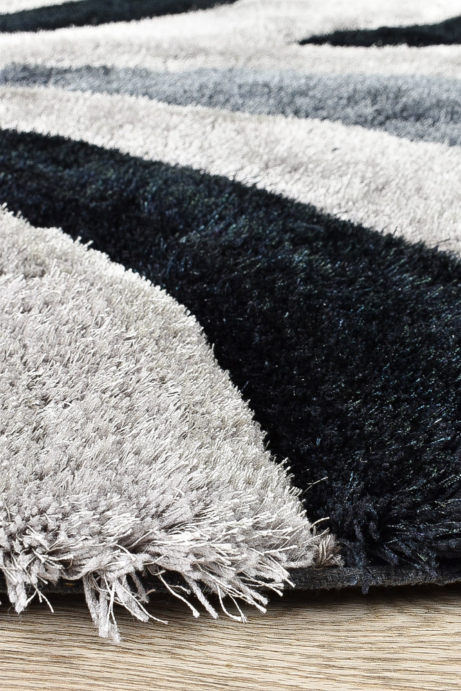 Missouri Black Grey Rug 883