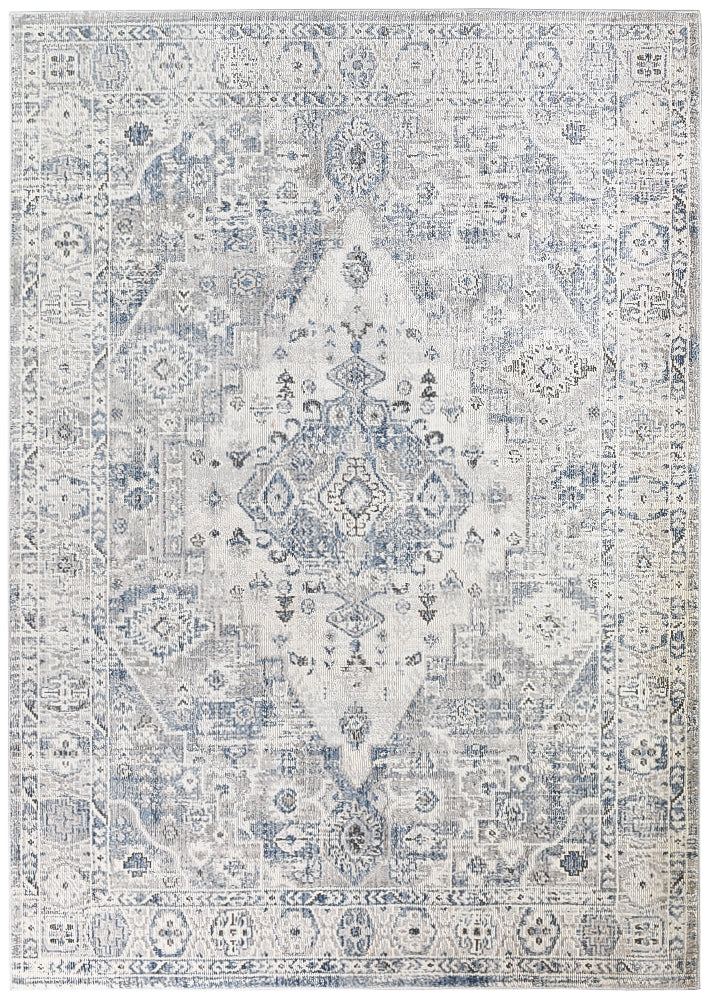 Marakesh Blue L.Grey Rug 0320C