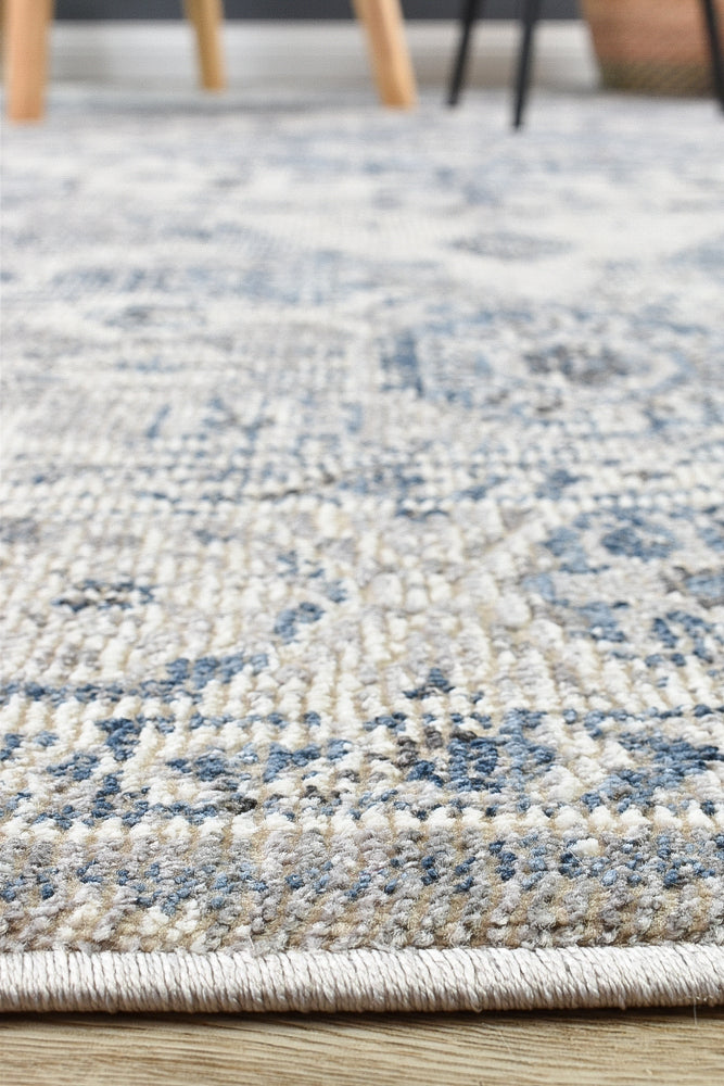 Marakesh Blue L.Grey Rug 0320C