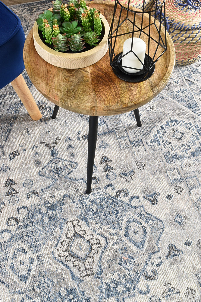 Marakesh Blue L.Grey Rug 0320C