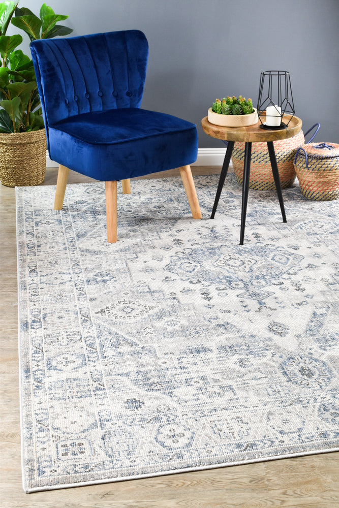 Marakesh Blue L.Grey Rug 0320C