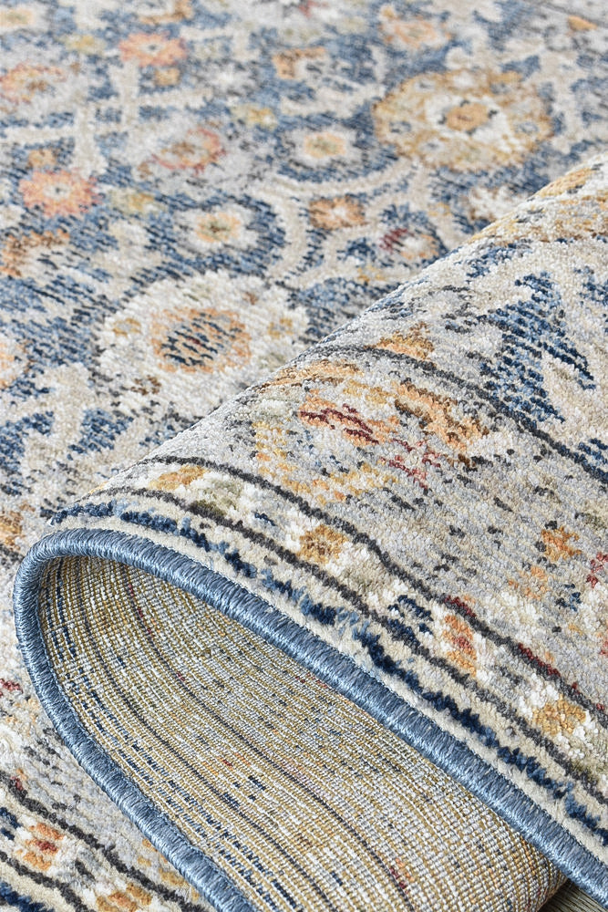 Marakesh Dark Blue Runner Rug A156A