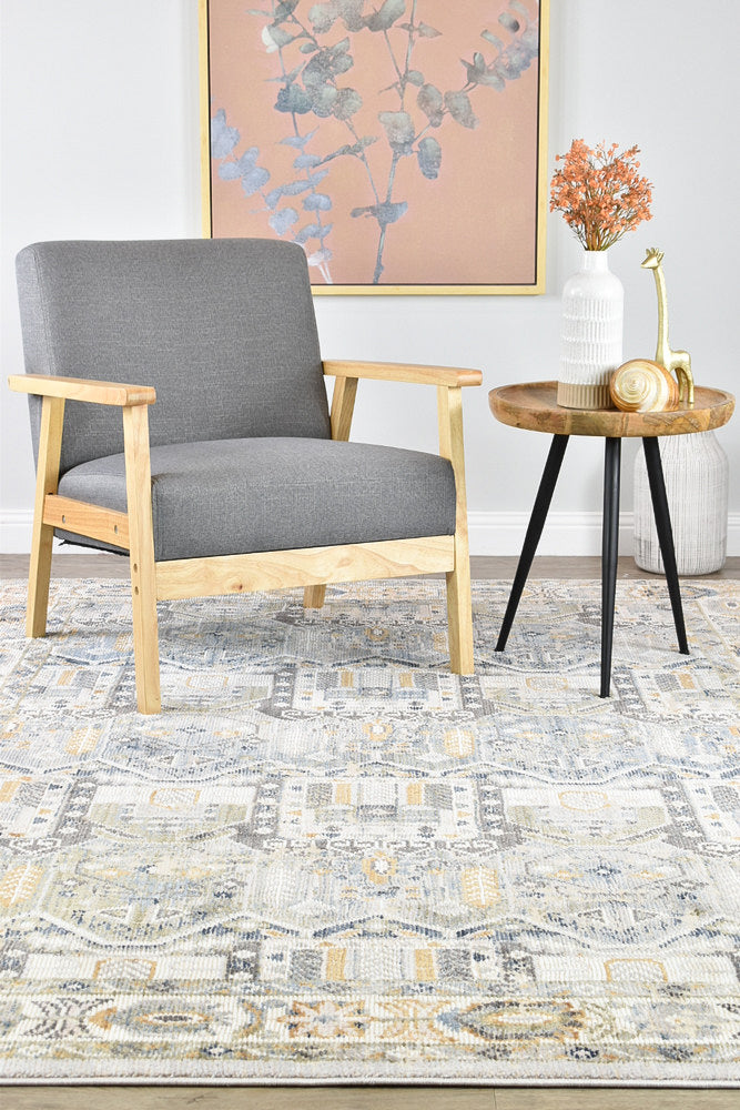 Marakesh Blue Grey Rug 0319A