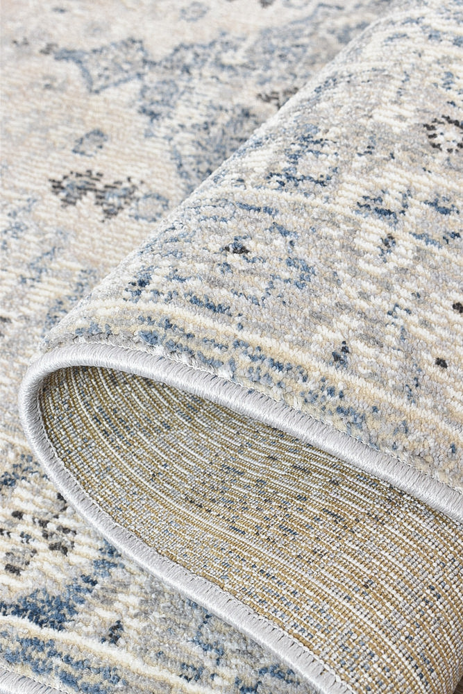 Marakesh Blue L.Grey Rug 0320C