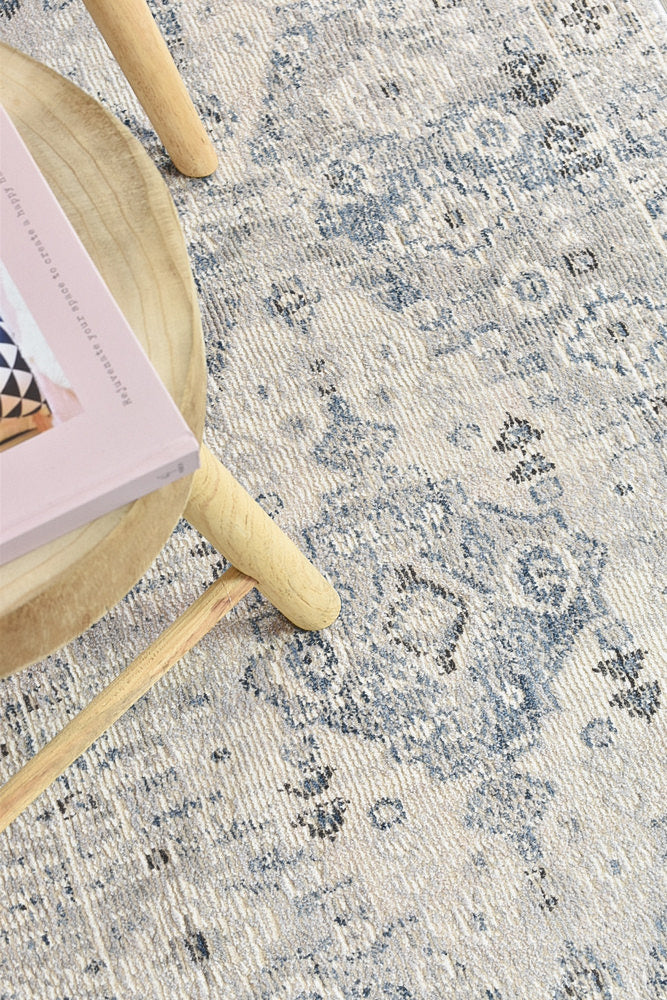 Marakesh Blue L.Grey Rug 0320C