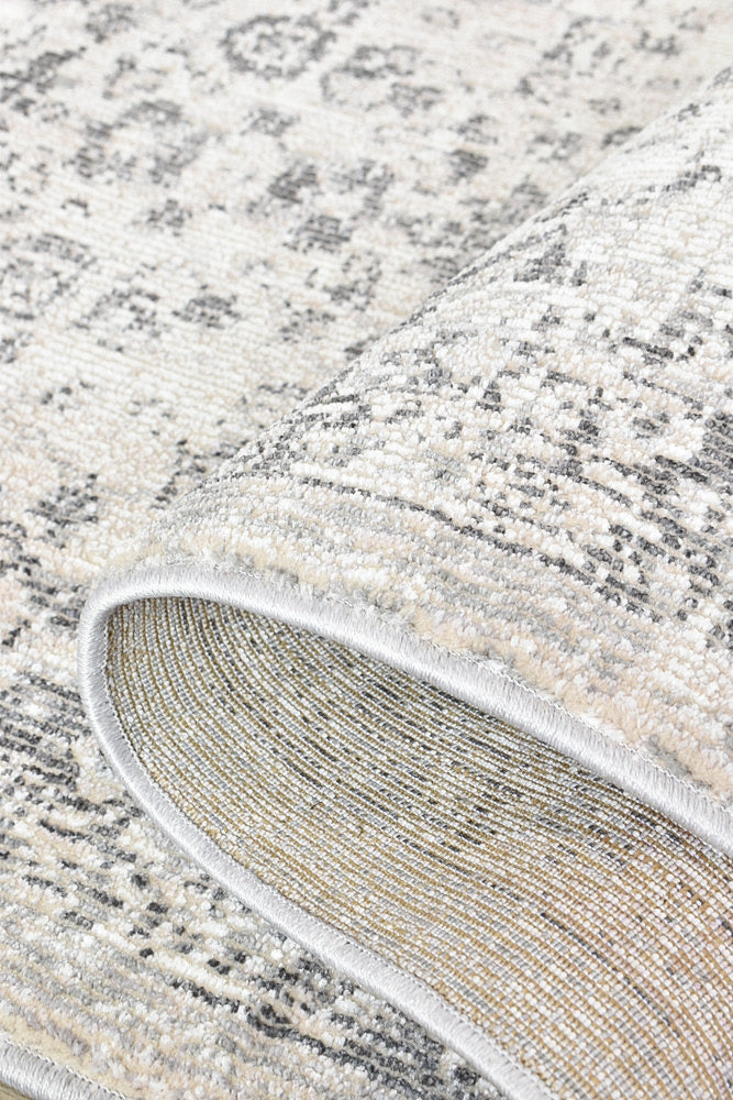 Marakesh Grey Runner Rug 0321B