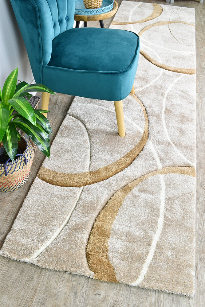 Millard 798 Beige Dark Beige Runner