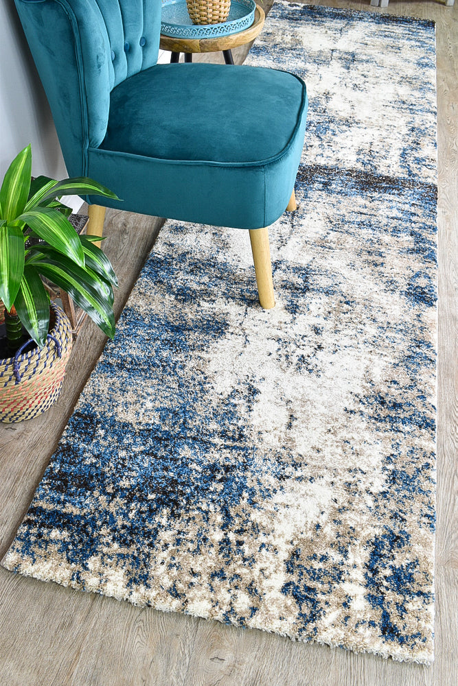 Millard 651 White Blue Runner