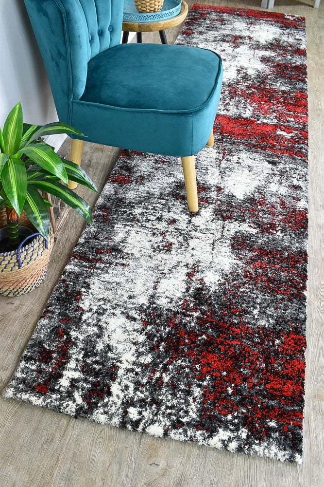 Millard 651 White Red Rug