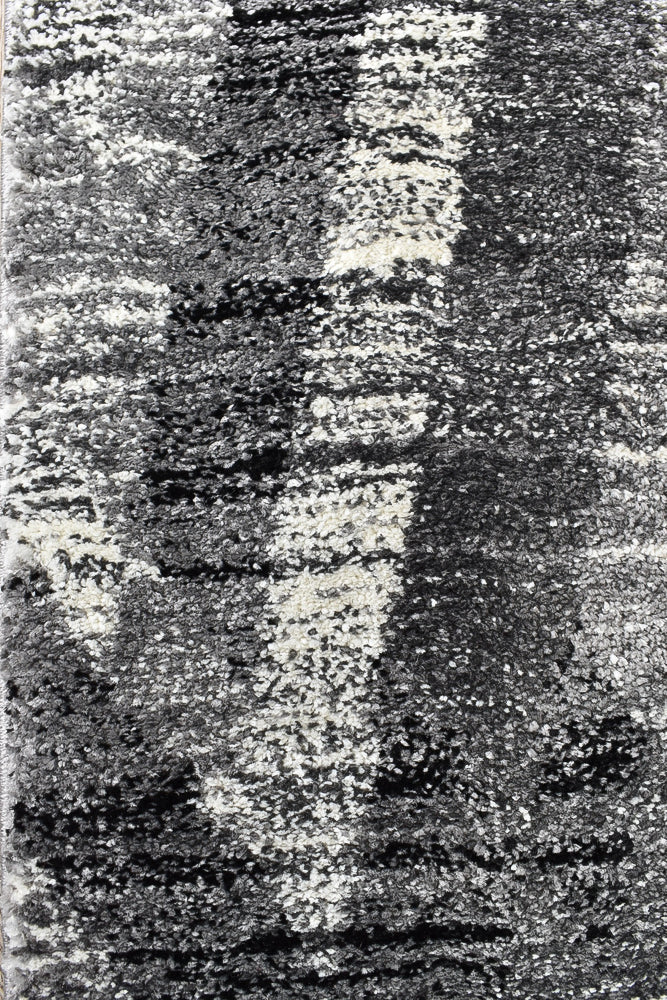 Millard 370 Light Grey Red Rug