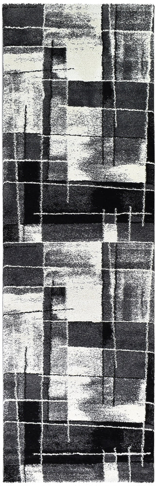 Millard 297 Dark Grey Black Runner