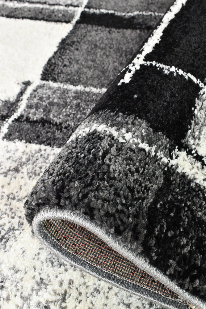 Millard 297 Dark Grey Black Runner