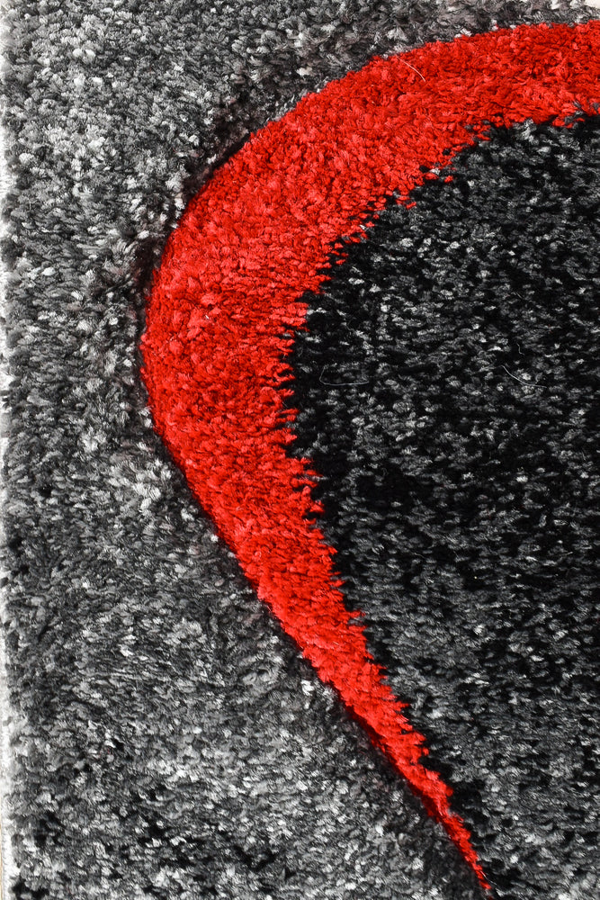 Millard 37 Dark Grey Red Runner