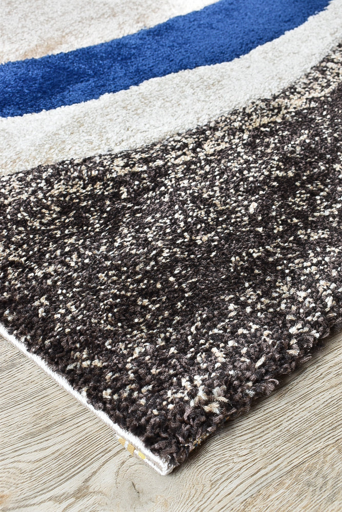 Millard 300 Cream Beige Blue Rug