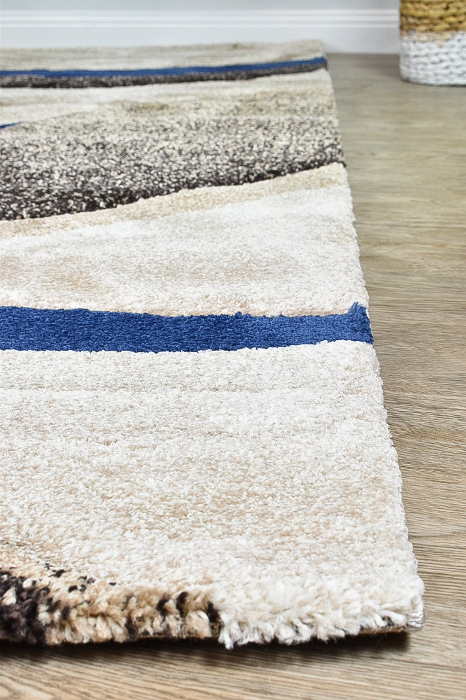 Millard 300 Cream Beige Blue Rug