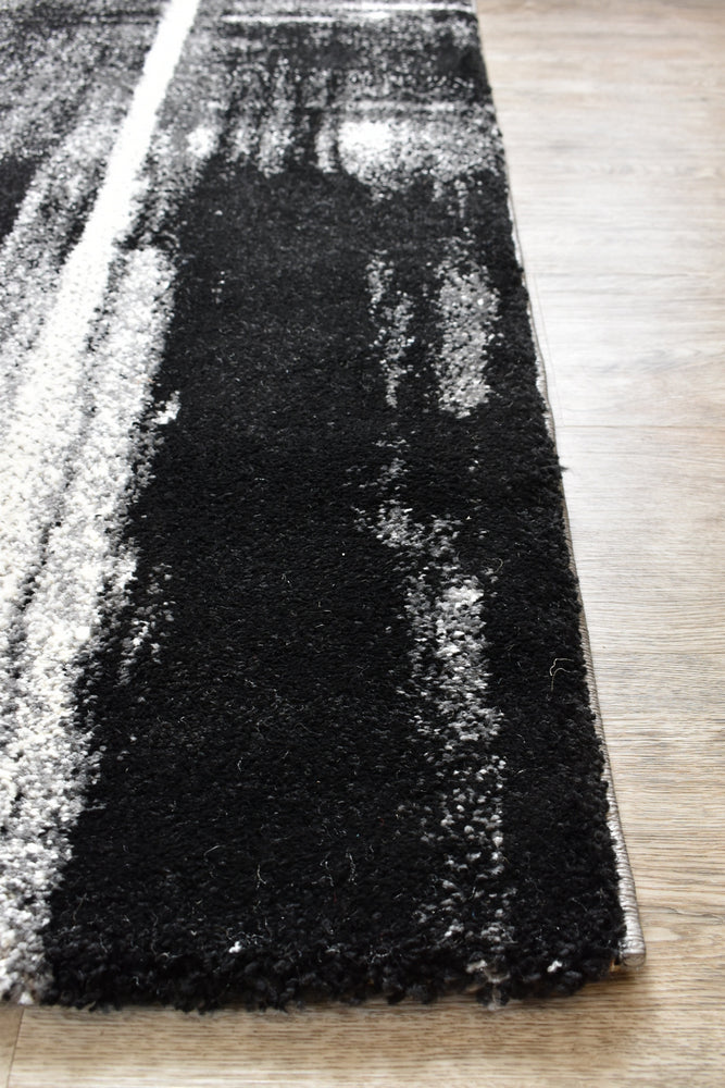 Millard 347 Light Grey Dark Grey Rug