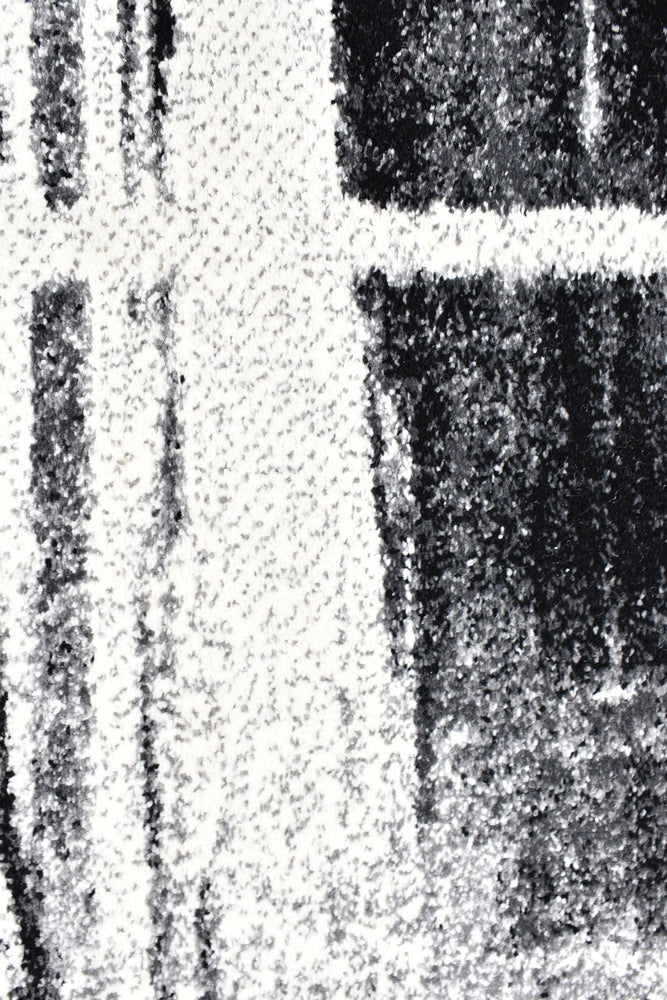 Millard 347 Light Grey Dark Grey Rug