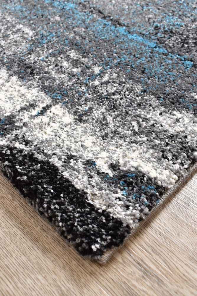 Millard 347 Light Grey Turquoise Rug