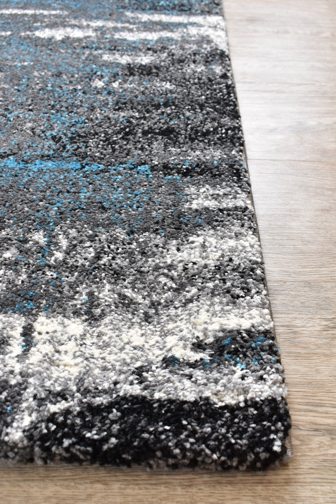 Millard 347 Light Grey Turquoise Rug