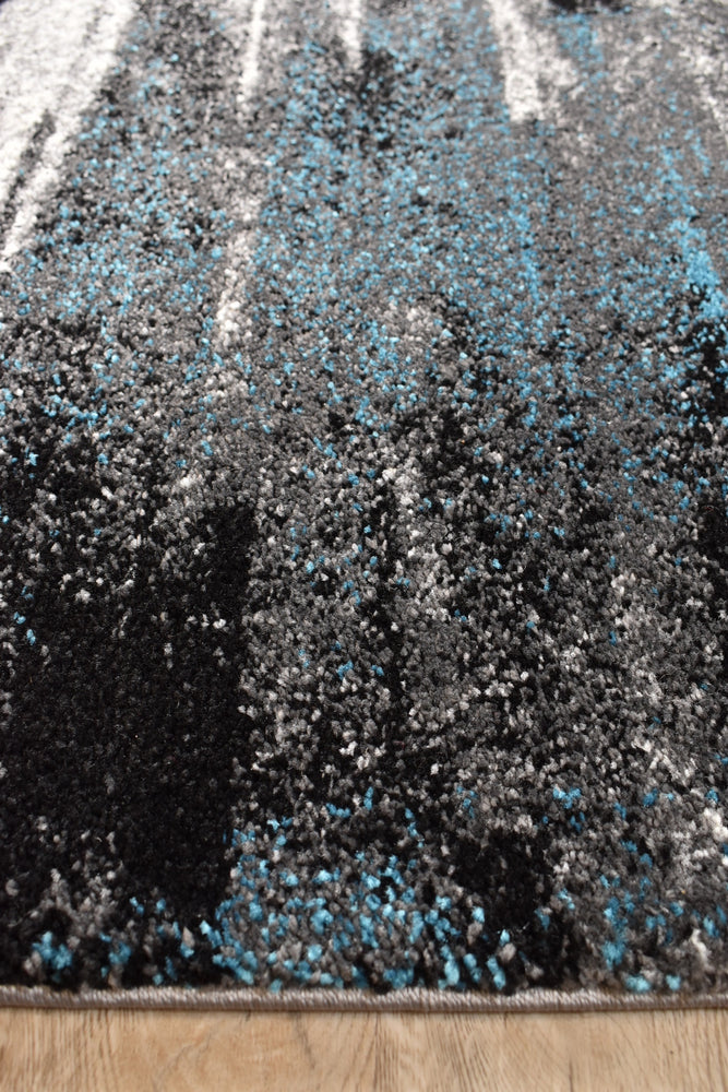 Millard 347 Light Grey Turquoise Rug