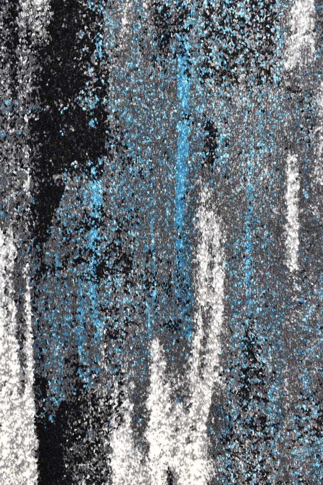 Millard 347 Light Grey Turquoise Rug