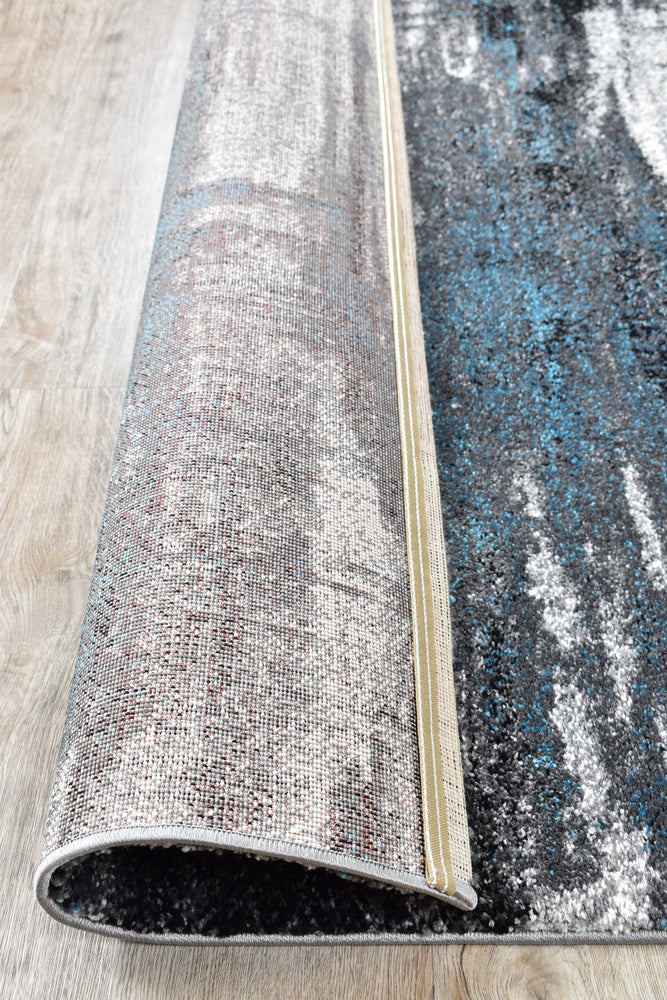 Millard 347 Light Grey Turquoise Rug