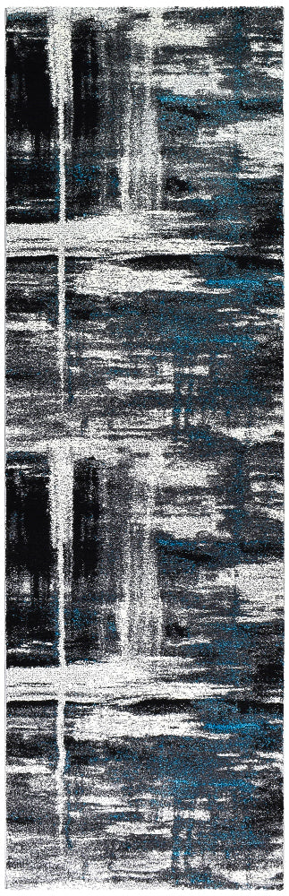 Millard 347 Light Grey Turquoise Rug