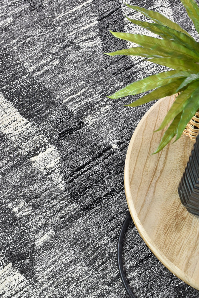 Millard 370 Light Grey Red Rug