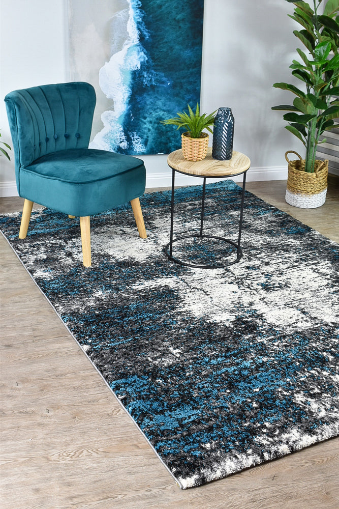 Millard 651 White Turquoise Rug