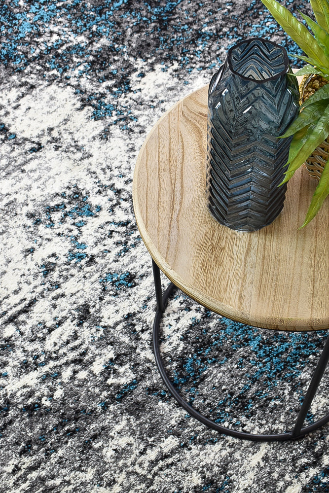 Millard 651 White Turquoise Rug