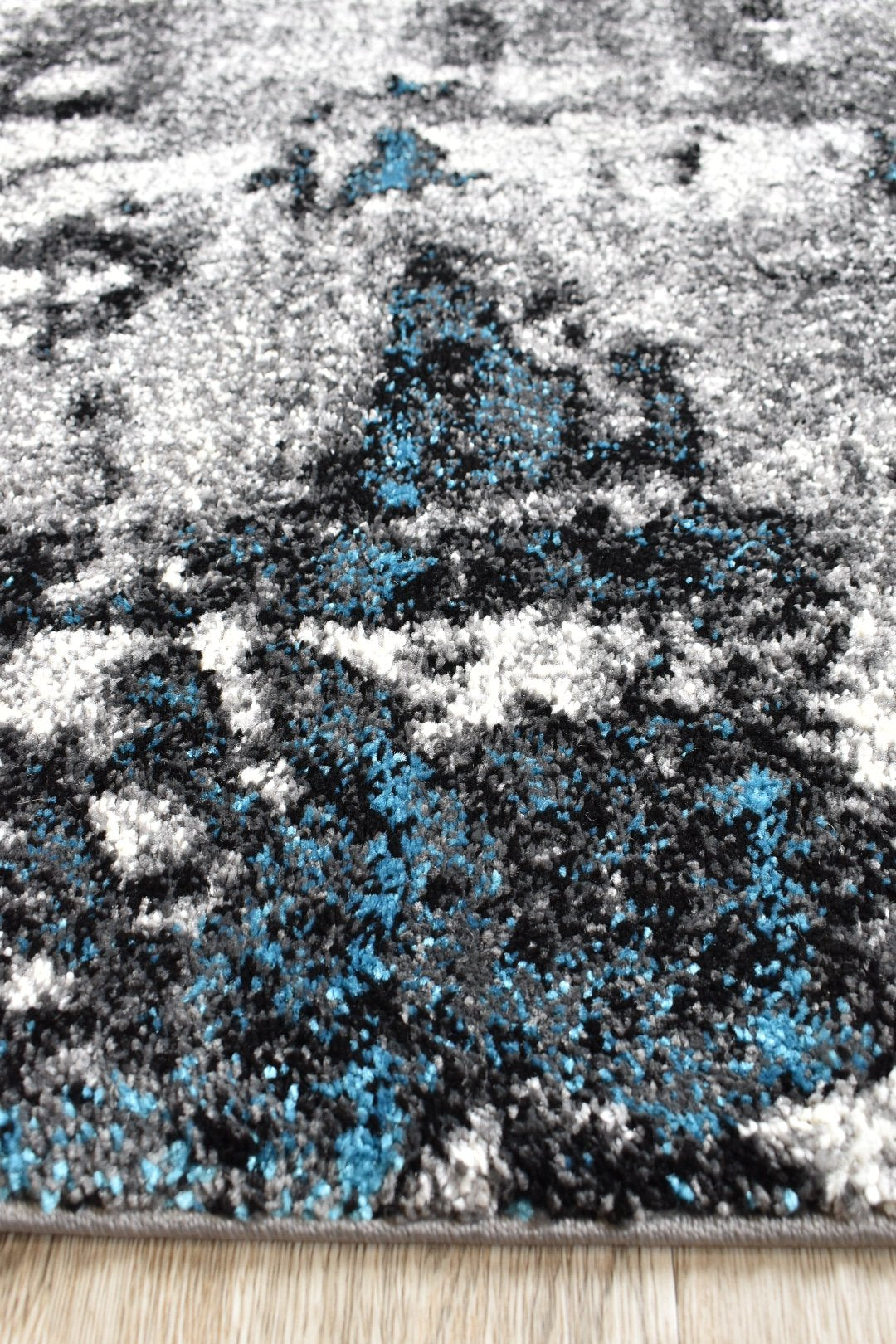 Millard 177 Light Grey Turquoise Rug