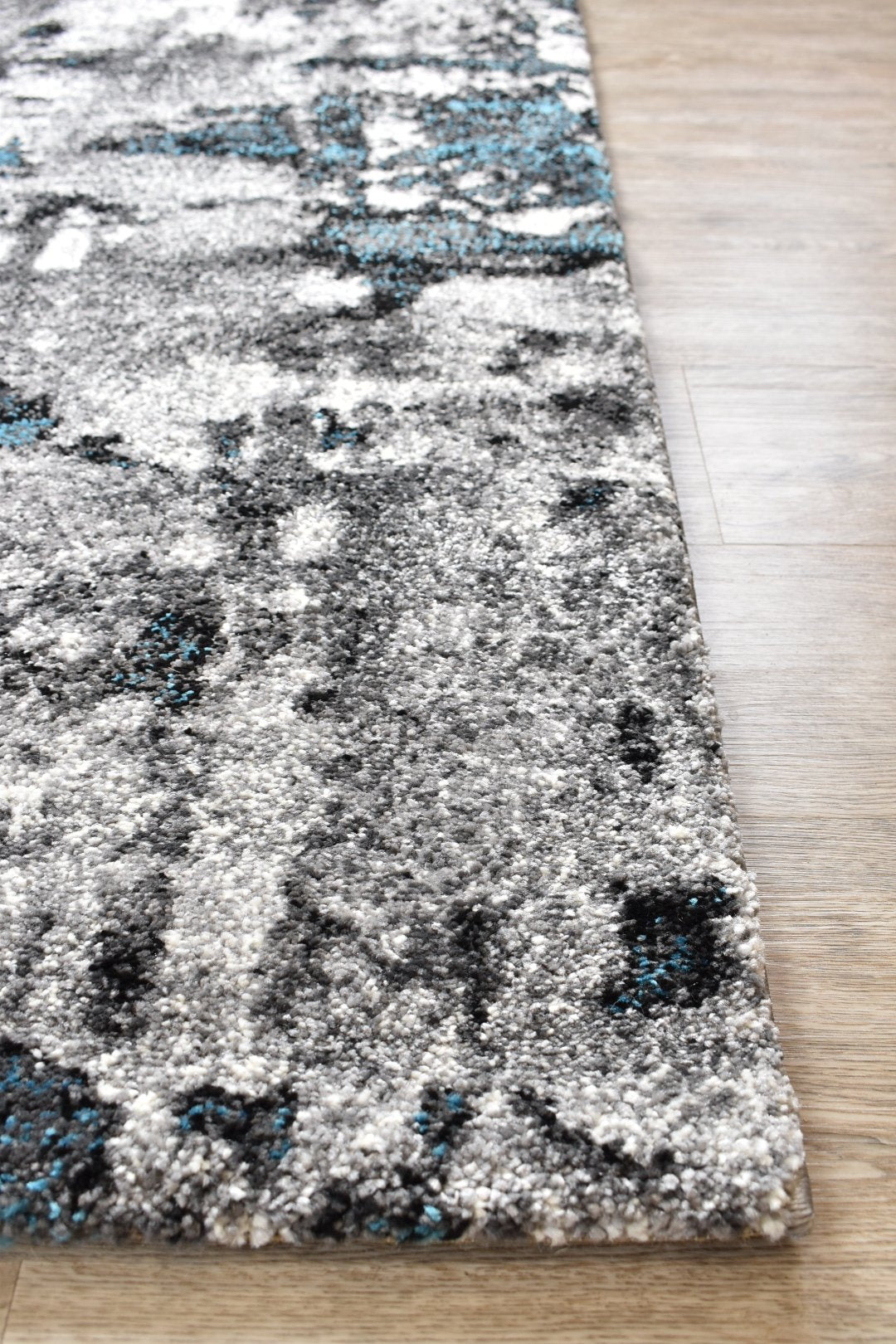 Millard 177 Light Grey Turquoise Rug
