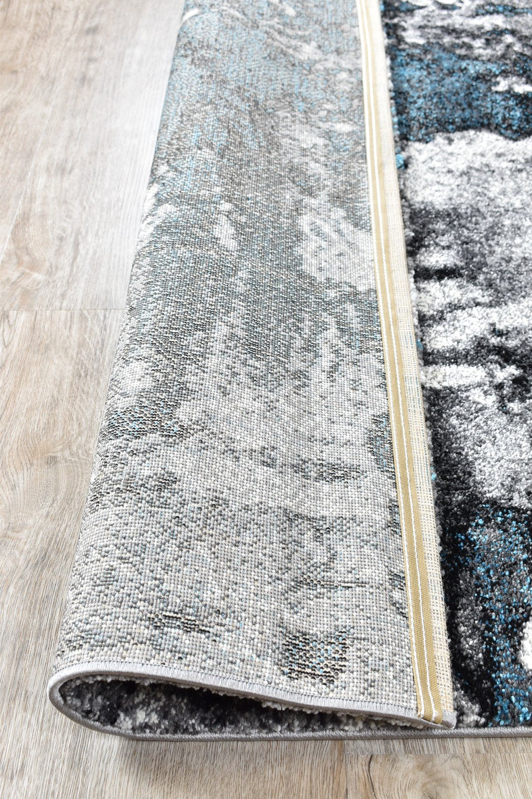 Millard 177 Light Grey Turquoise Rug