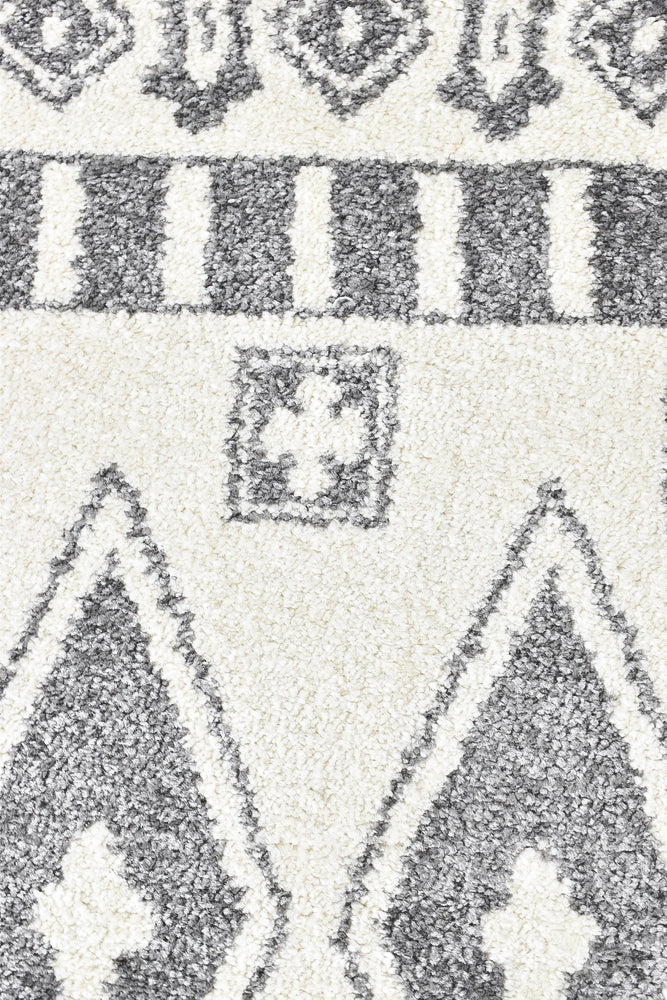 Nova Cream Light Grey Rug 343