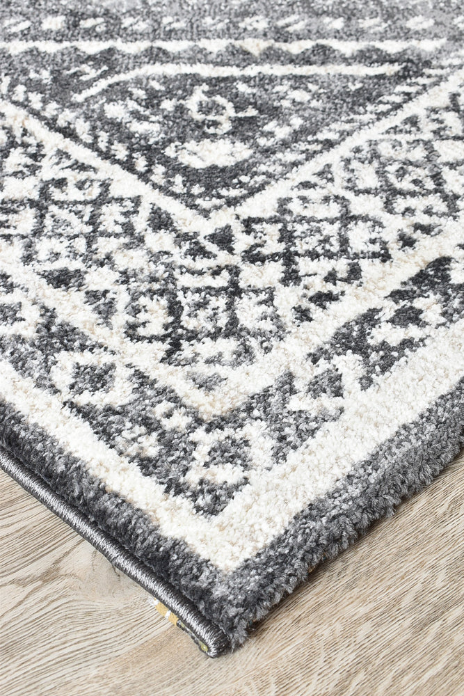 Nova Dark Grey Rug 354