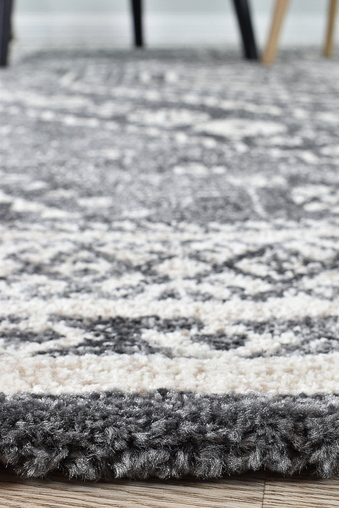 Nova Dark Grey Rug 354