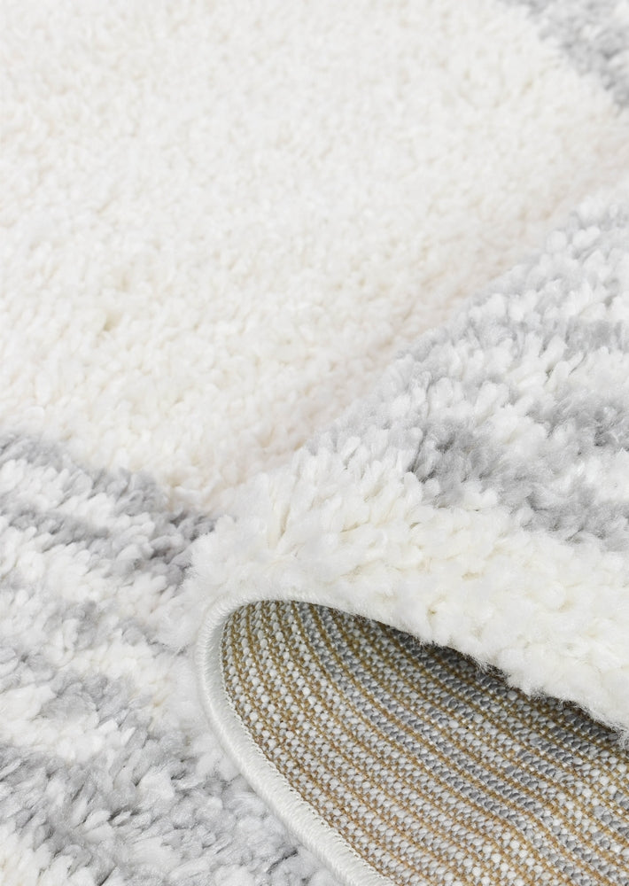 Parma Shaggy Rug 0B461A Grey