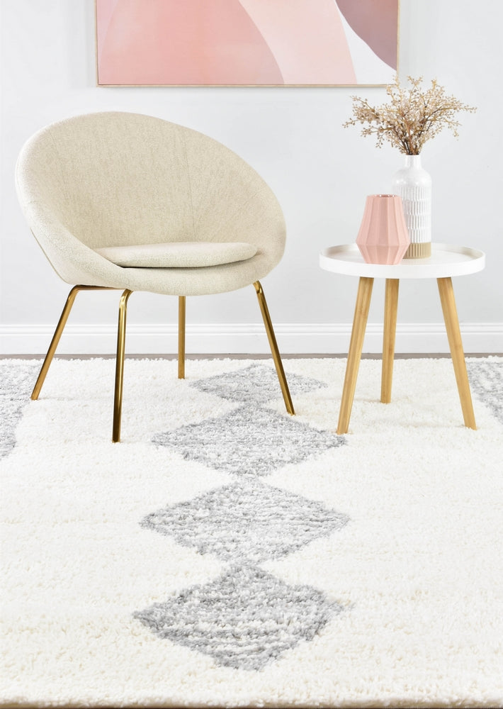 Parma Shaggy Rug 0B461A Grey
