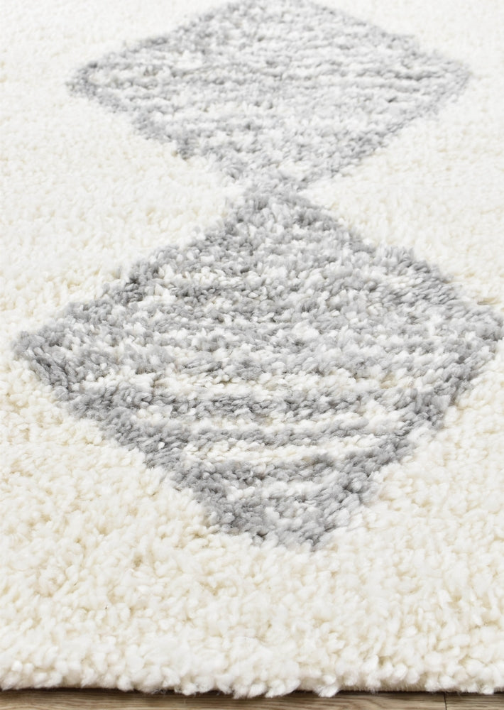 Parma Shaggy Rug 0B461A Grey