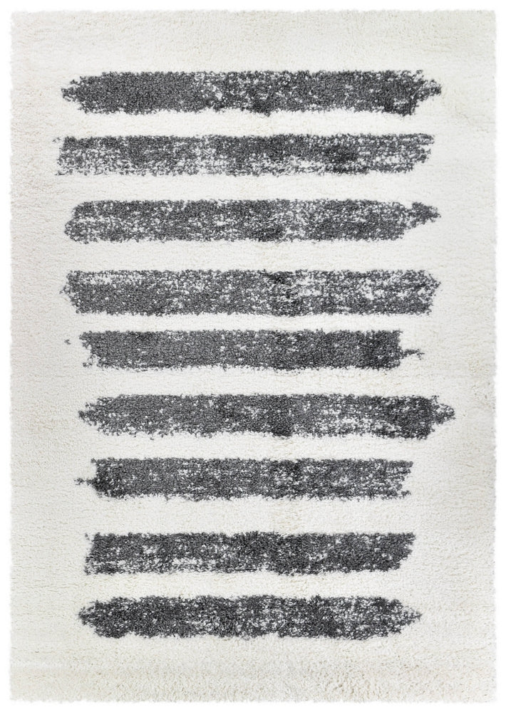Parma Shaggy Rug 0B470A Dark Grey