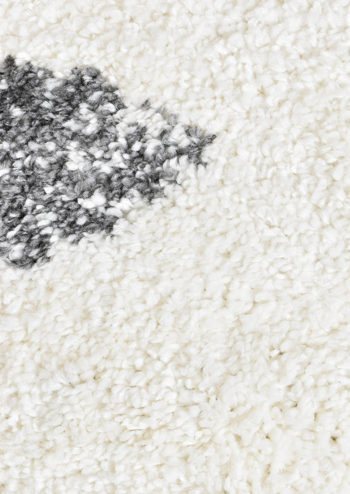 Parma Shaggy Rug 0B470A Dark Grey