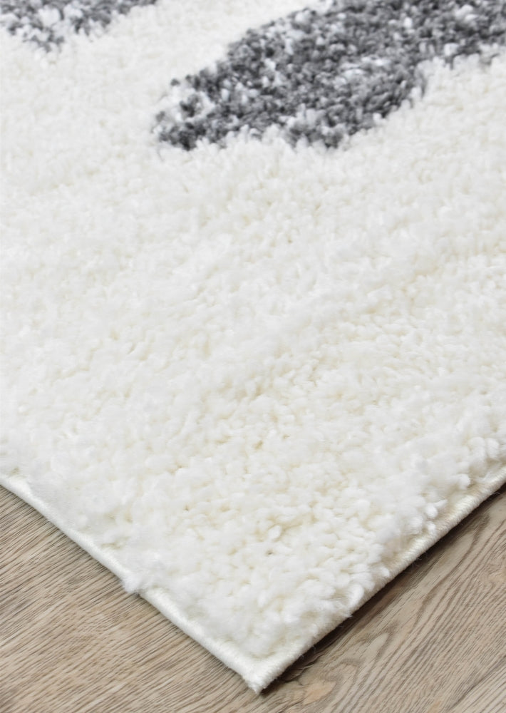 Parma Shaggy Rug 0B470A Dark Grey