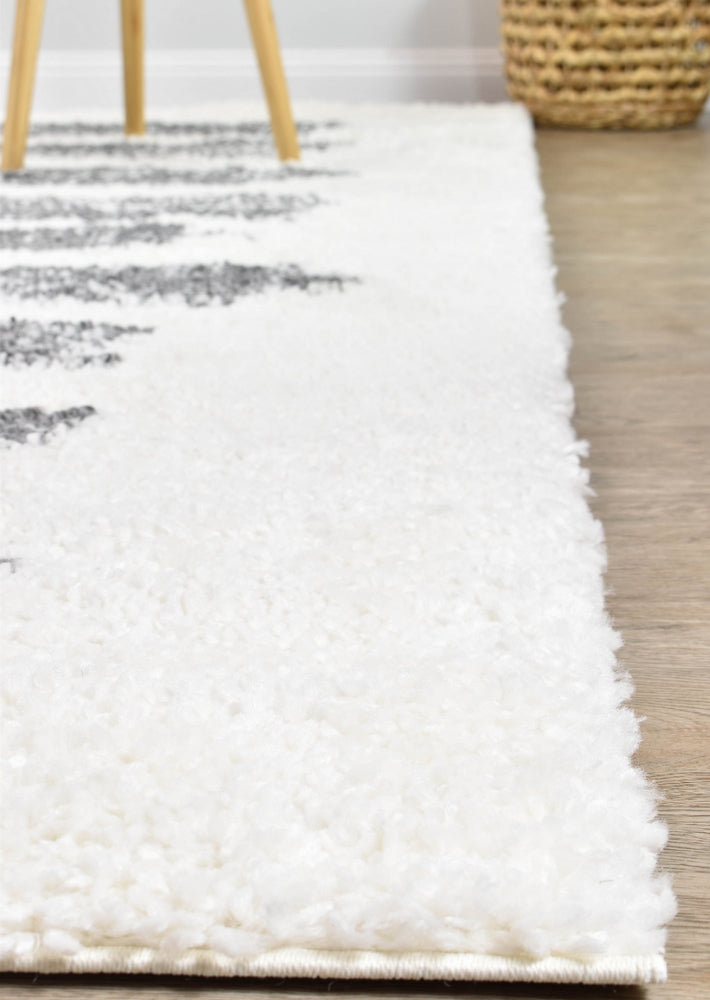 Parma Shaggy Rug 0B470A Dark Grey