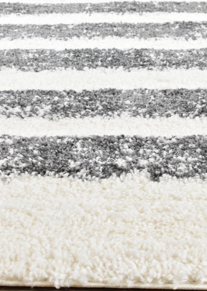 Parma Shaggy Rug 0B470A Dark Grey