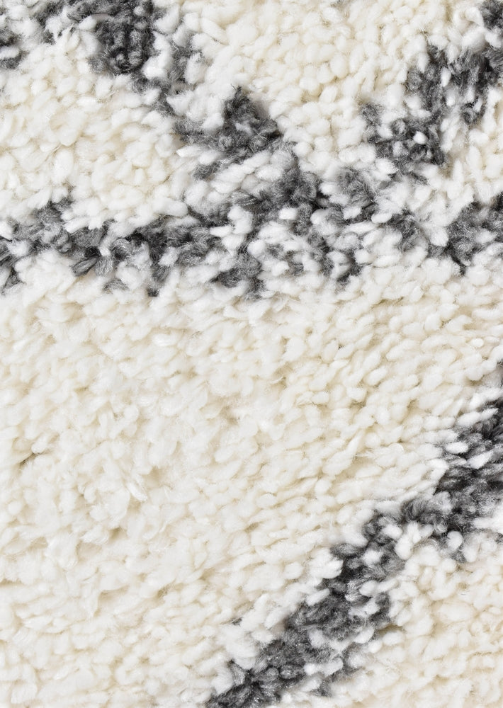 Parma Shaggy Rug 0B496A Dark Grey