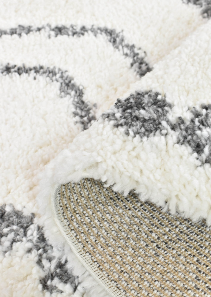 Parma Shaggy Rug 0B496A Dark Grey